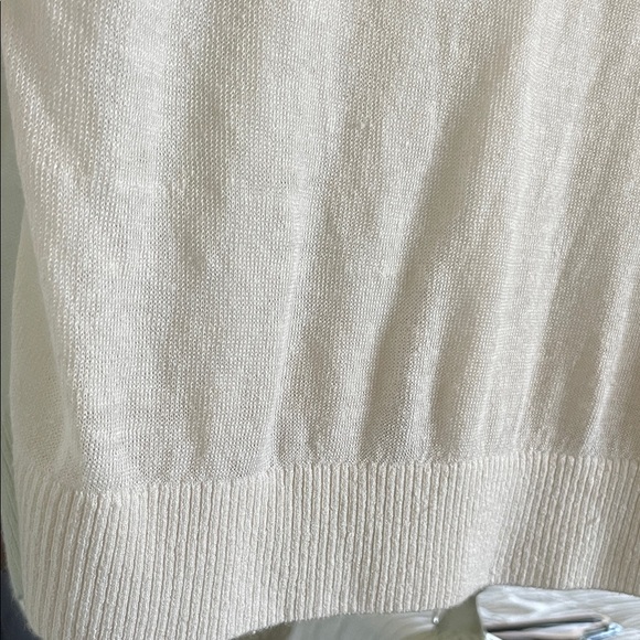 Banana Republic Cream Knit Pullover - Picture 5 of 6